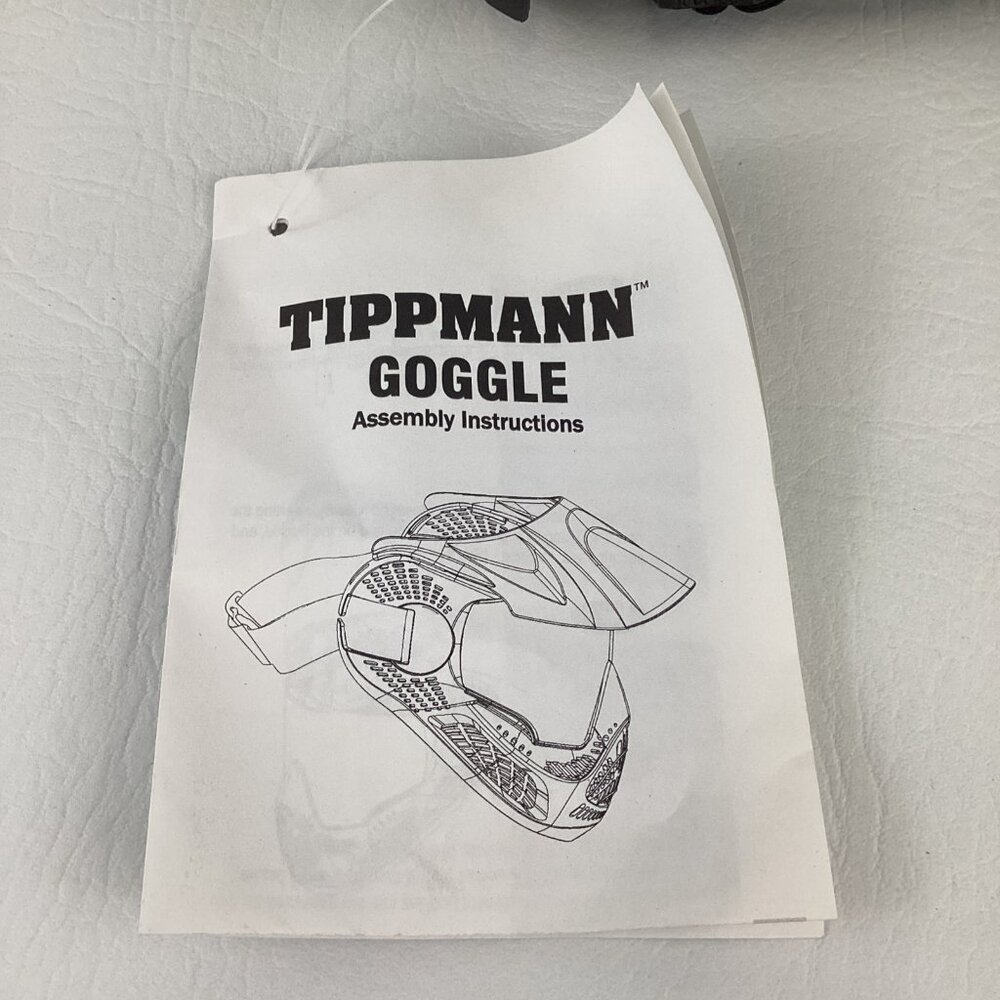 Tippmann Goggle System Face Mask Paintball Black Protective Gear Sports Lens New - Picture 5 of 11